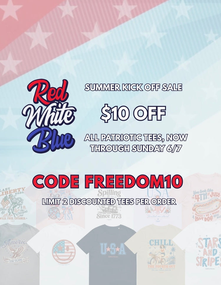 Red, White + Blue