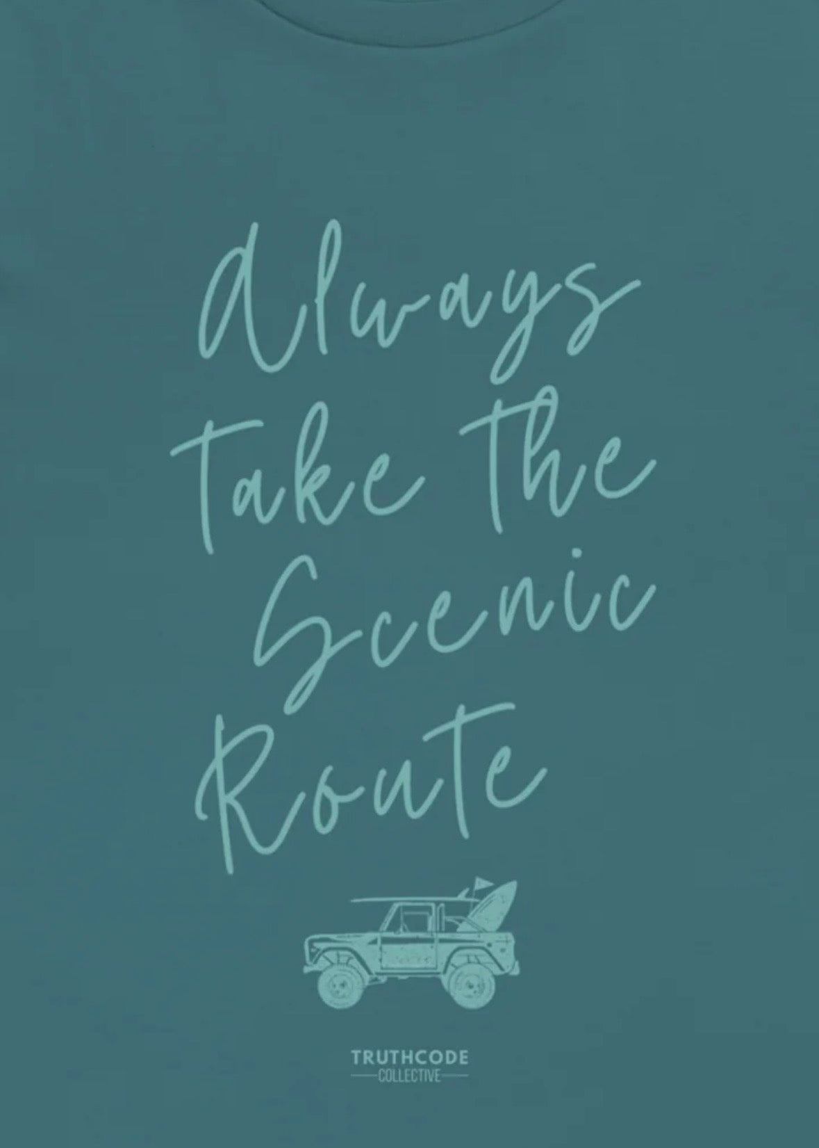 Scenic Route — Organic Tee