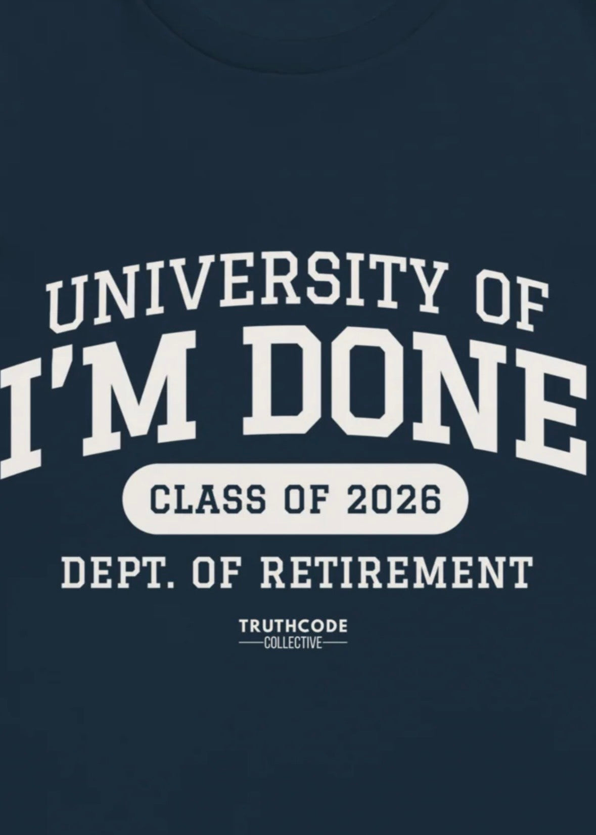 I’m Done — Organic Tee