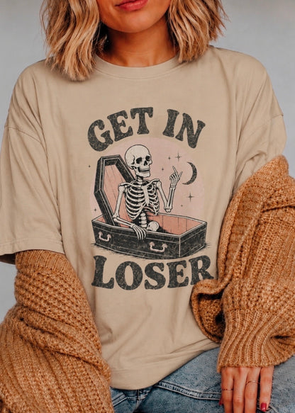 Get In Loser — Organic Tee
