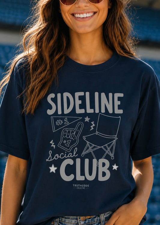 Sideline Social Club — Organic Tee