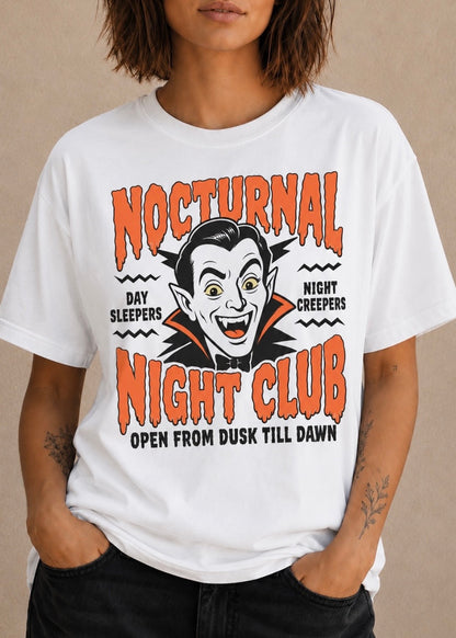 Nocturnal Night Club — Organic Tee