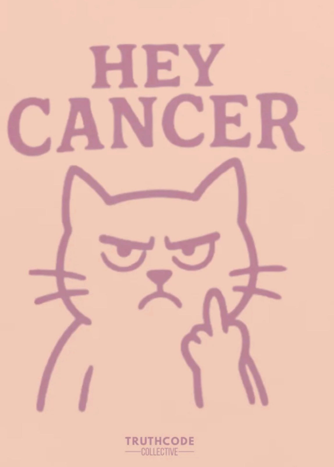 Hey Cancer — Organic Tee