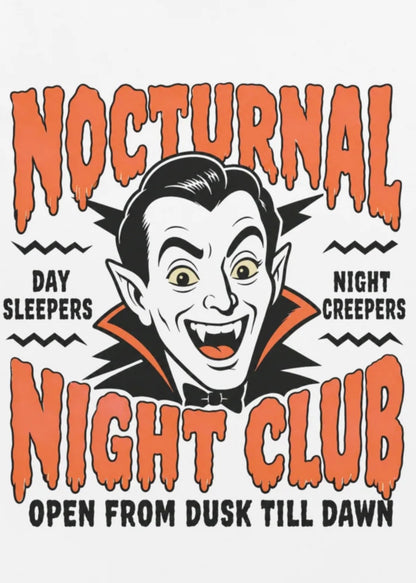 Nocturnal Night Club — Organic Tee
