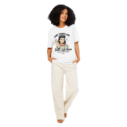 Better Left Alone — Organic Tee