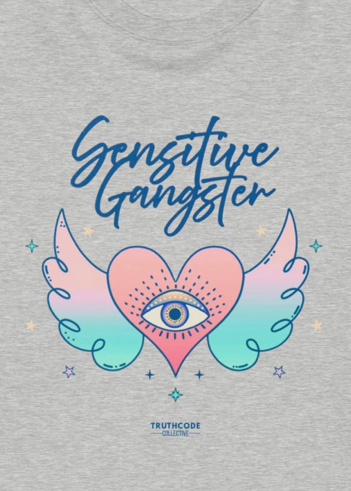 Sensitive Gangster — Unisex Organic Sweatshirt