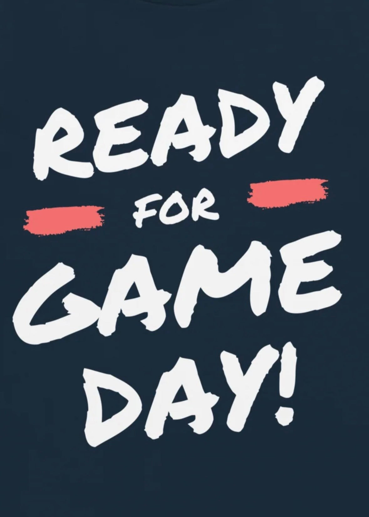 Ready for Game Day — Organic Tee