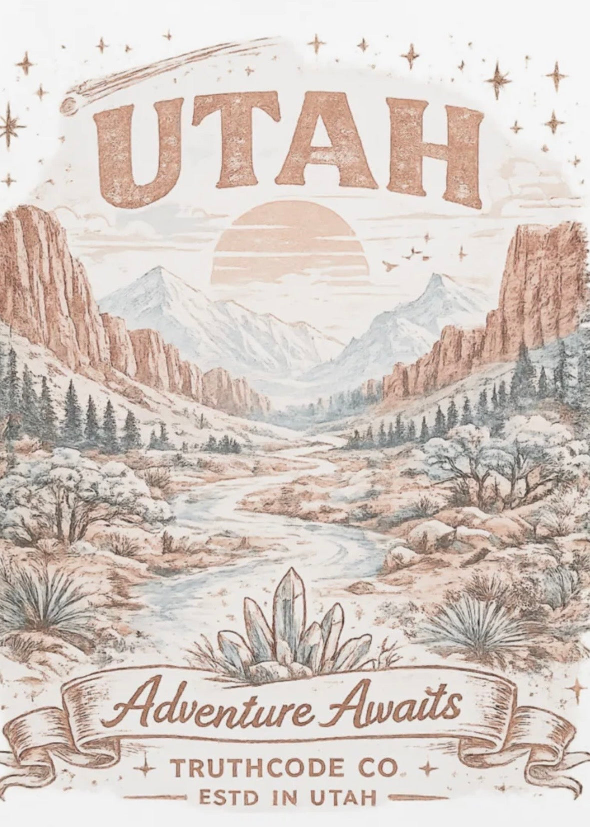 Utah — Organic Tee
