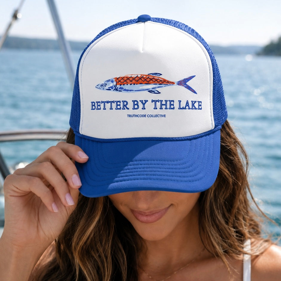 Better By The Lake — Trucker Hat