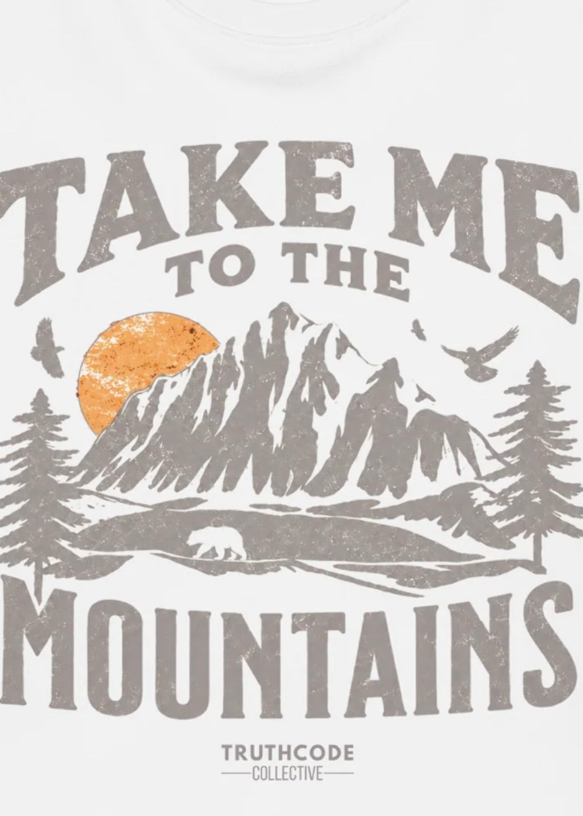Take Me To The Mountains — Organic Sweatshirt