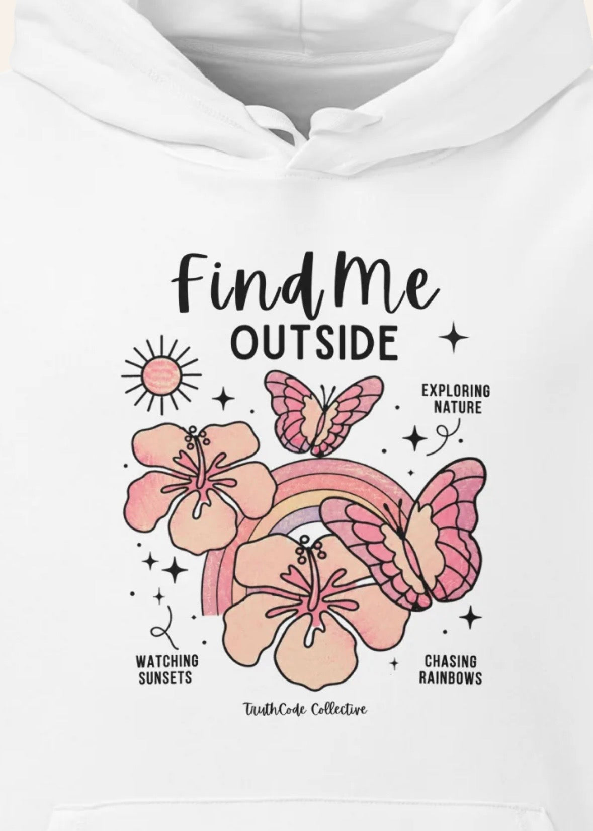 Find Me Outside — Organic Hoodie