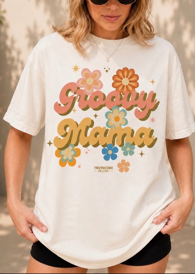 Groovy Mama — Organic Tee