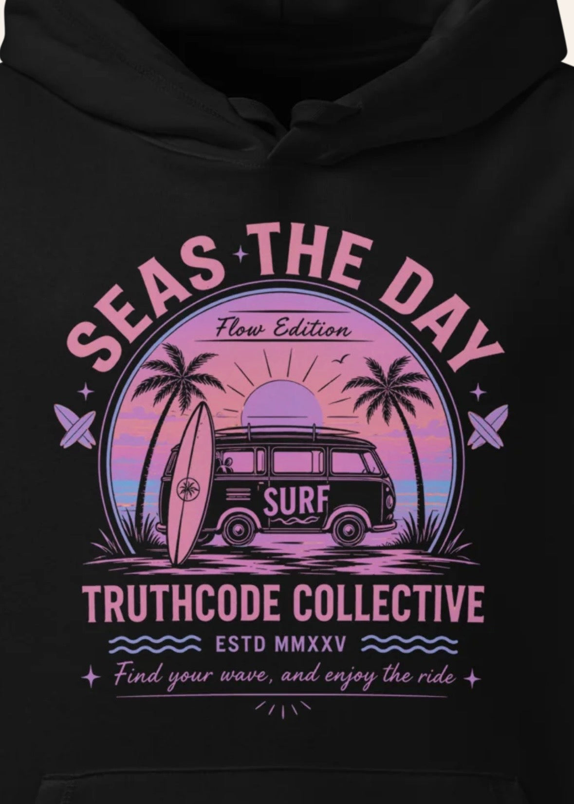 Seas the Day — Organic Hoodie