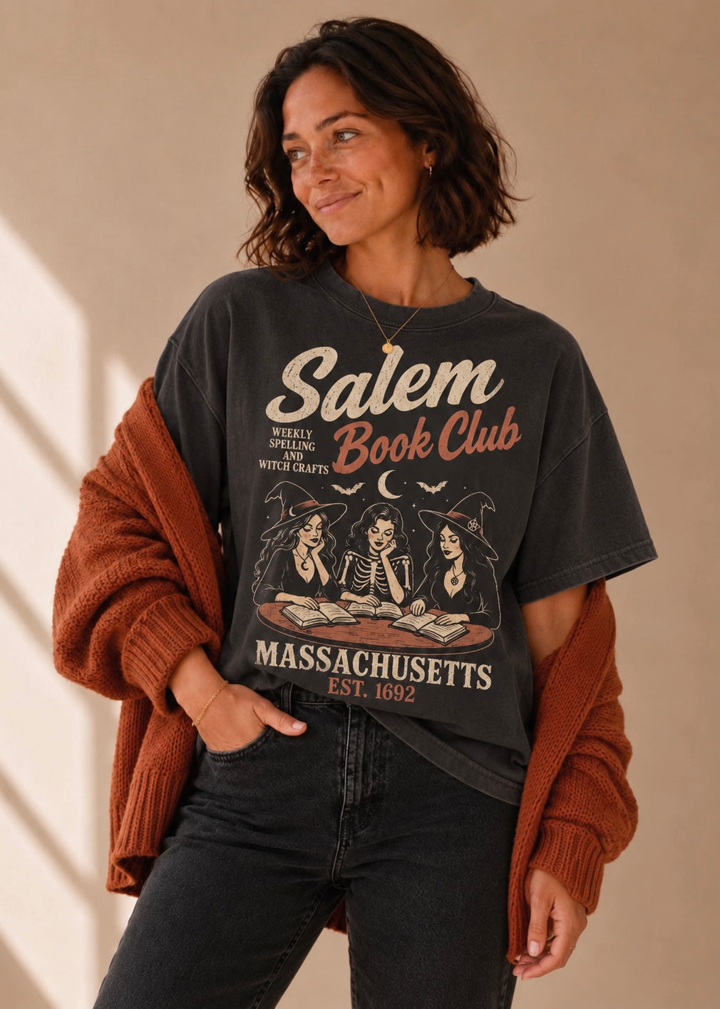 Salem Book Club — Organic Tee