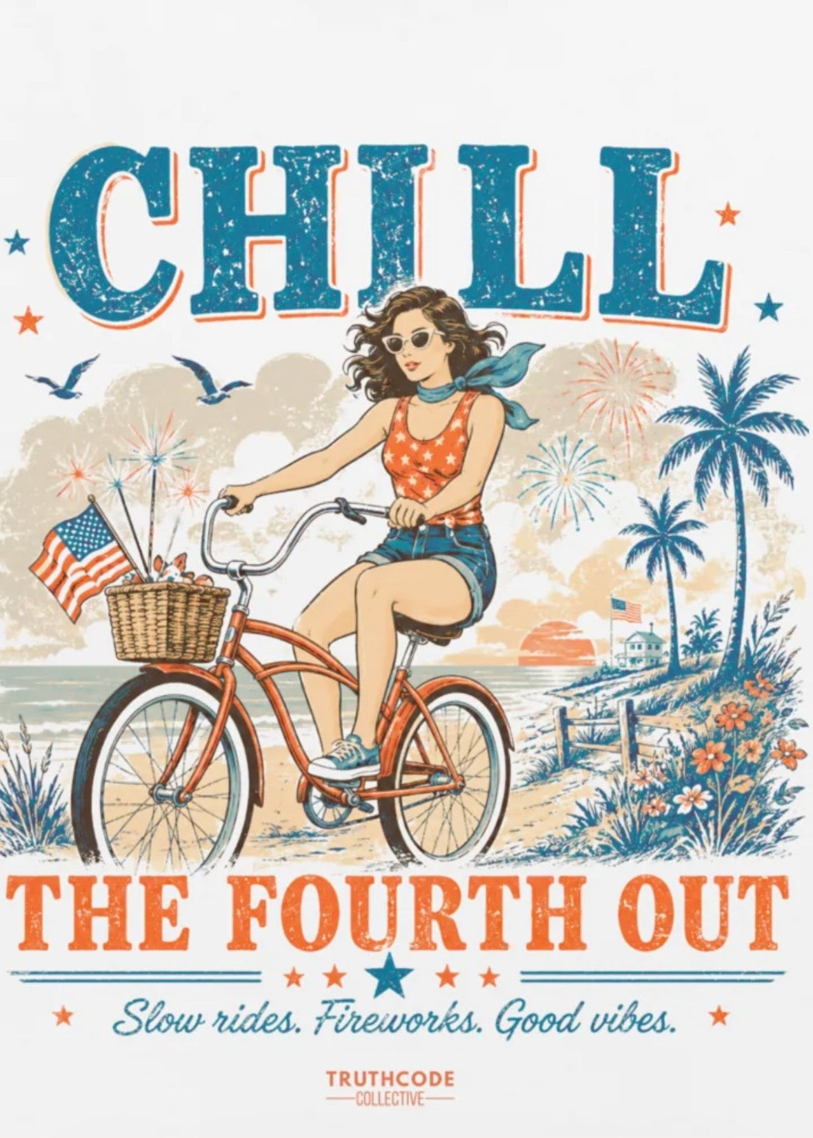 Chill the fourth out — Organic Tee