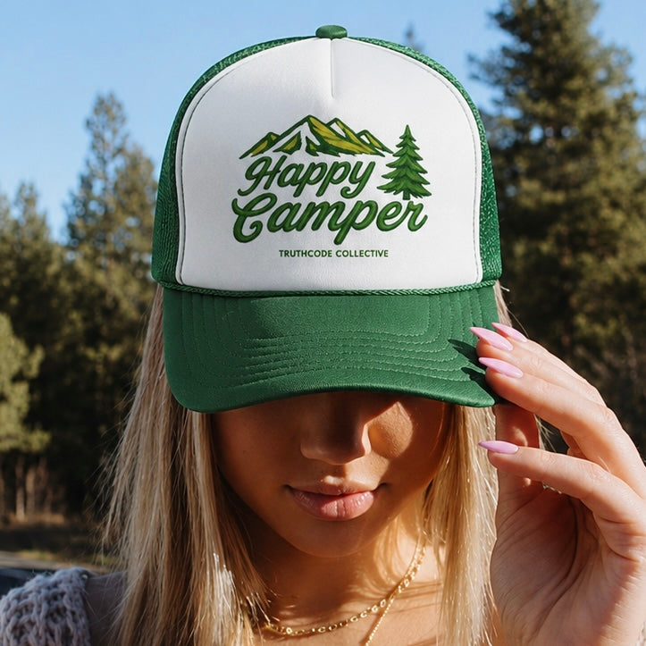 Happy Camper — Trucker Hat