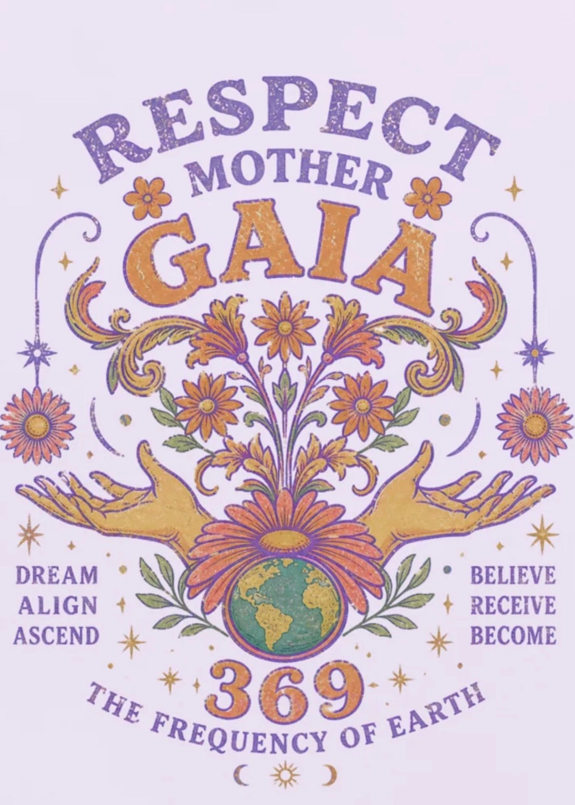 Respect Mother Gaia — Organic Tee