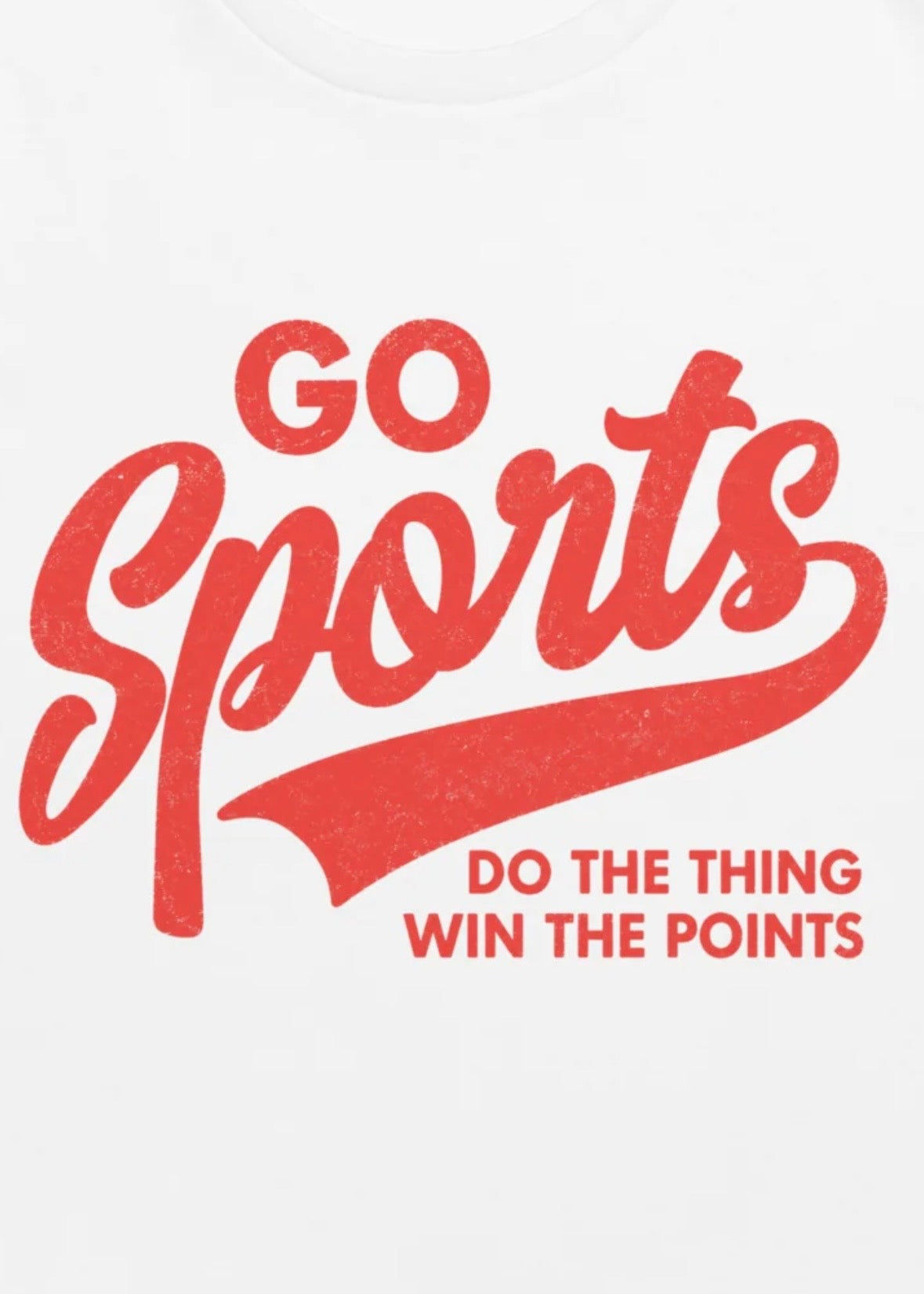 Go Sports — Organic Tee