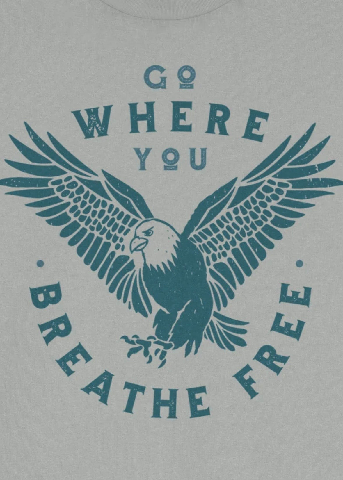 Breathe Free — Vintage Organic Tee