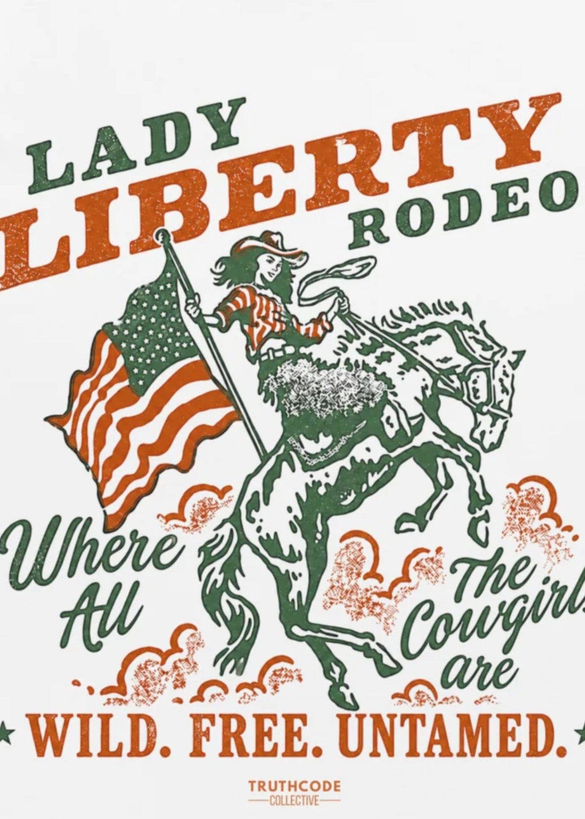 Lady Liberty — Organic Tee