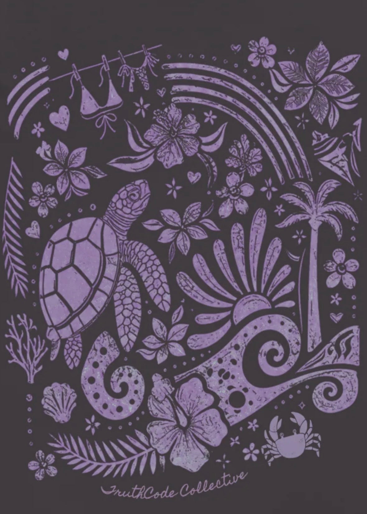 Cosmic Coastline — Organic Tee