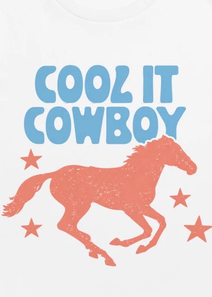 Cool It Cowboy — Organic Tee