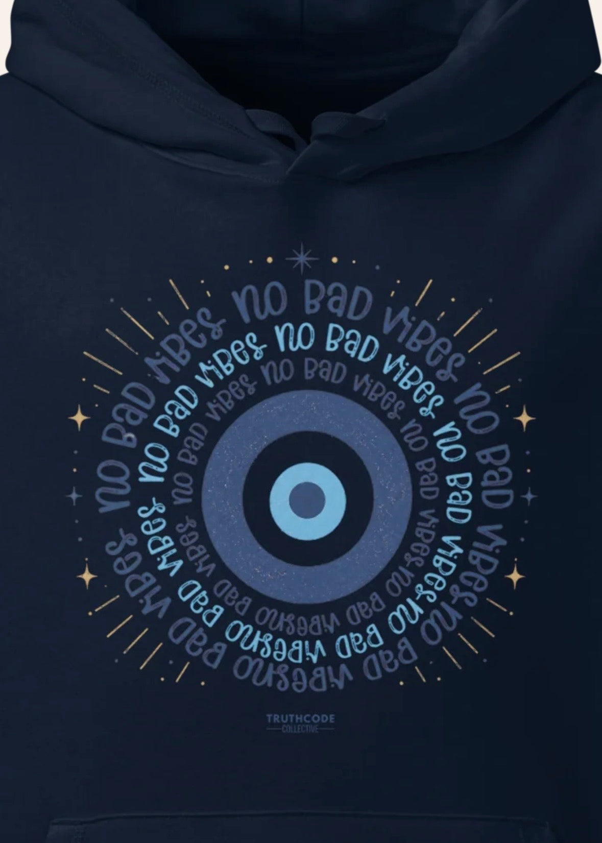 No Bad Vibes — Organic Hoodie