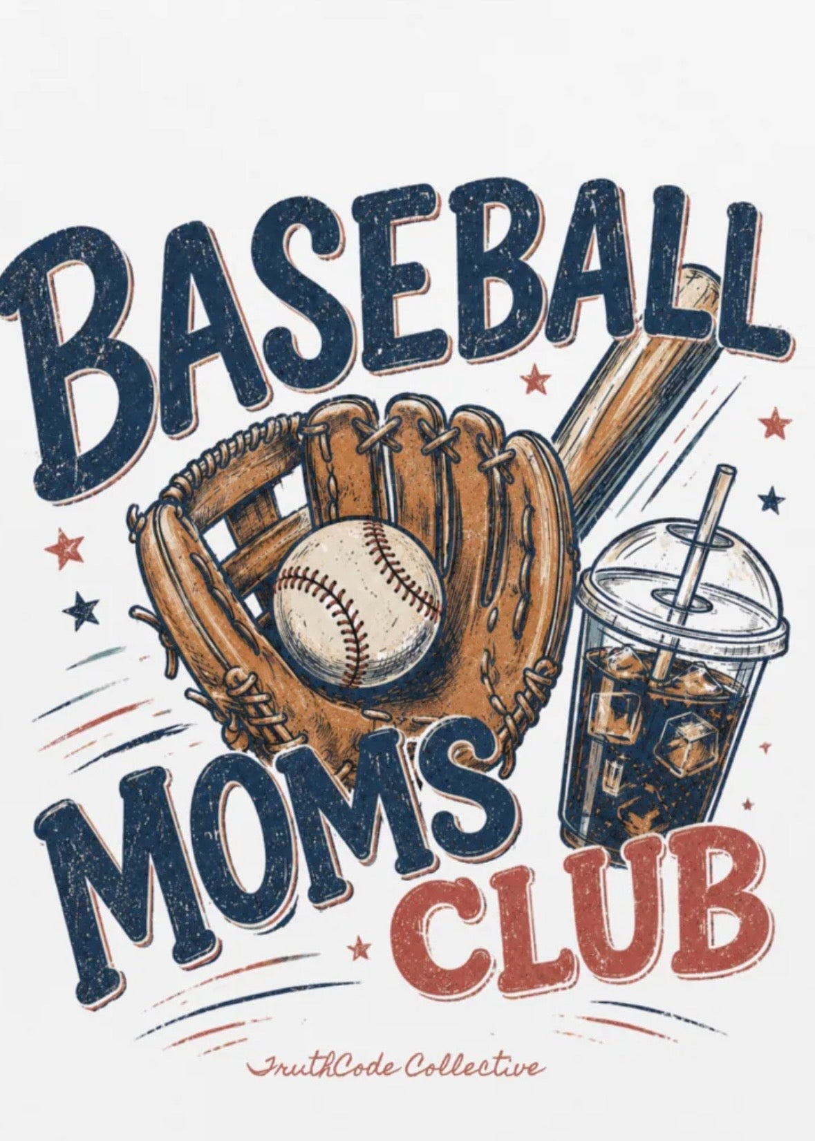 Baseball Moms Club — Organic Tee