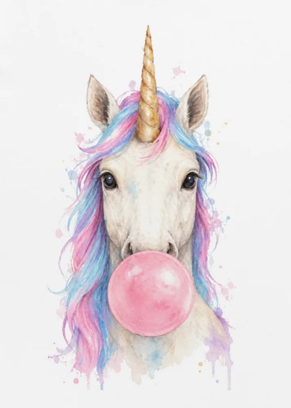 Bubblegum Unicorn — Organic Tee