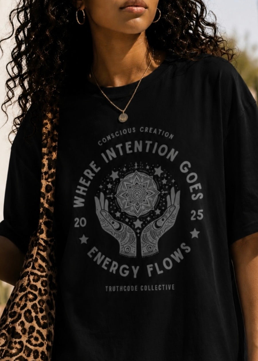 Where Intention Goes — Organic Tee