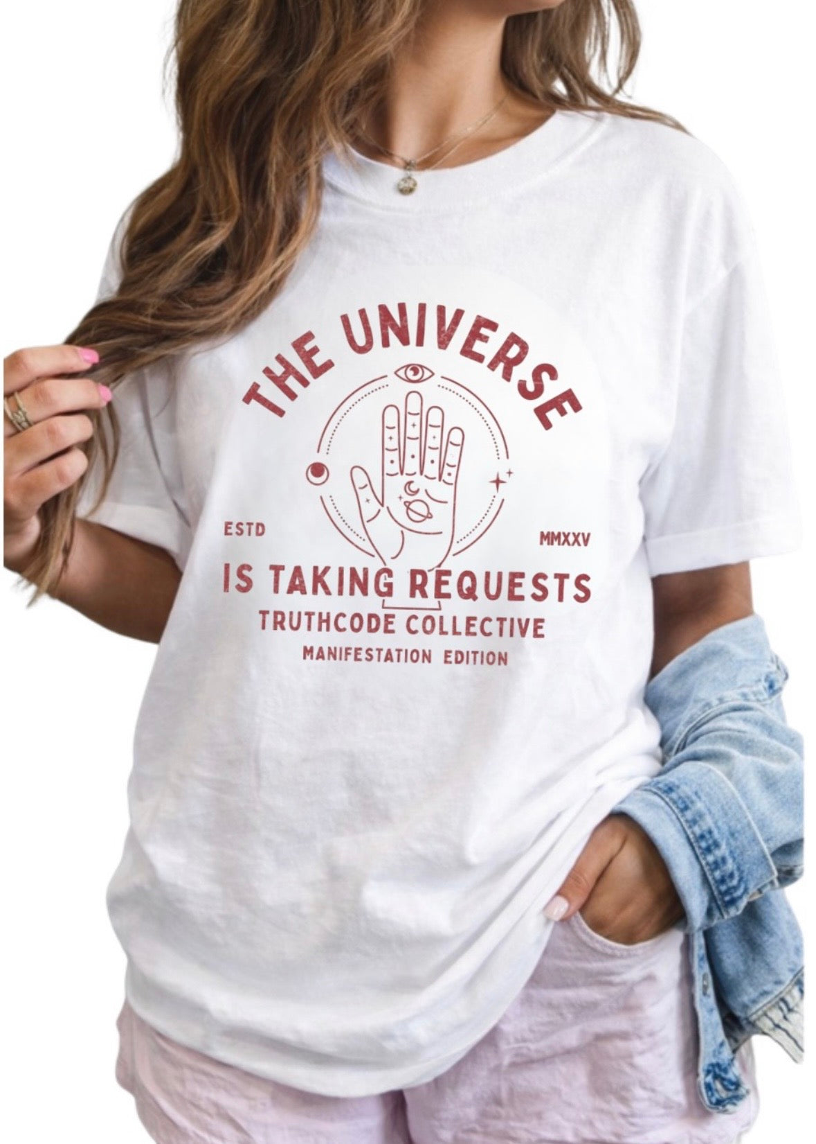 Universe Is Taking Requests — Organic Tee