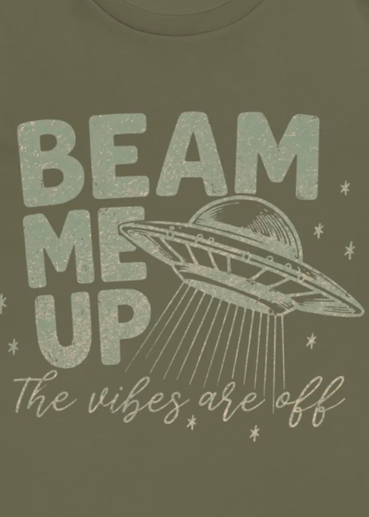 Beam Me Up — Organic Tee