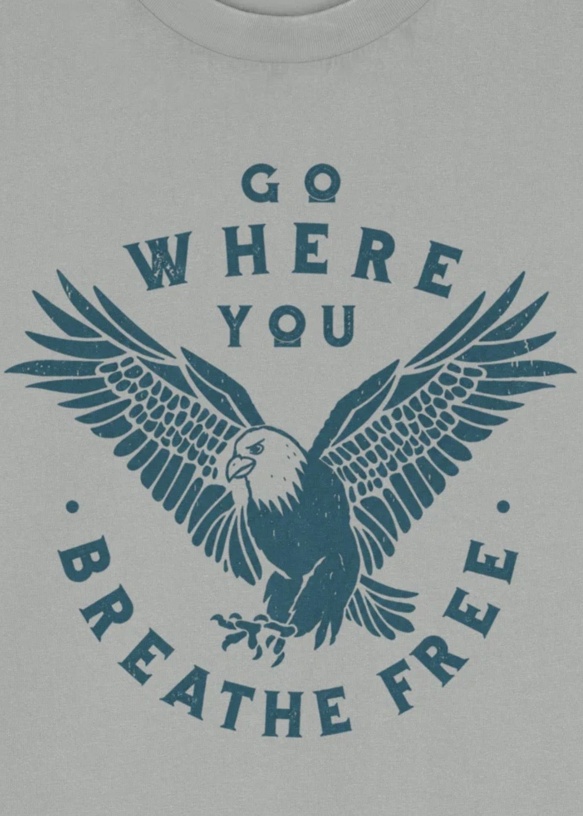 Breathe Free — Vintage Organic Tee