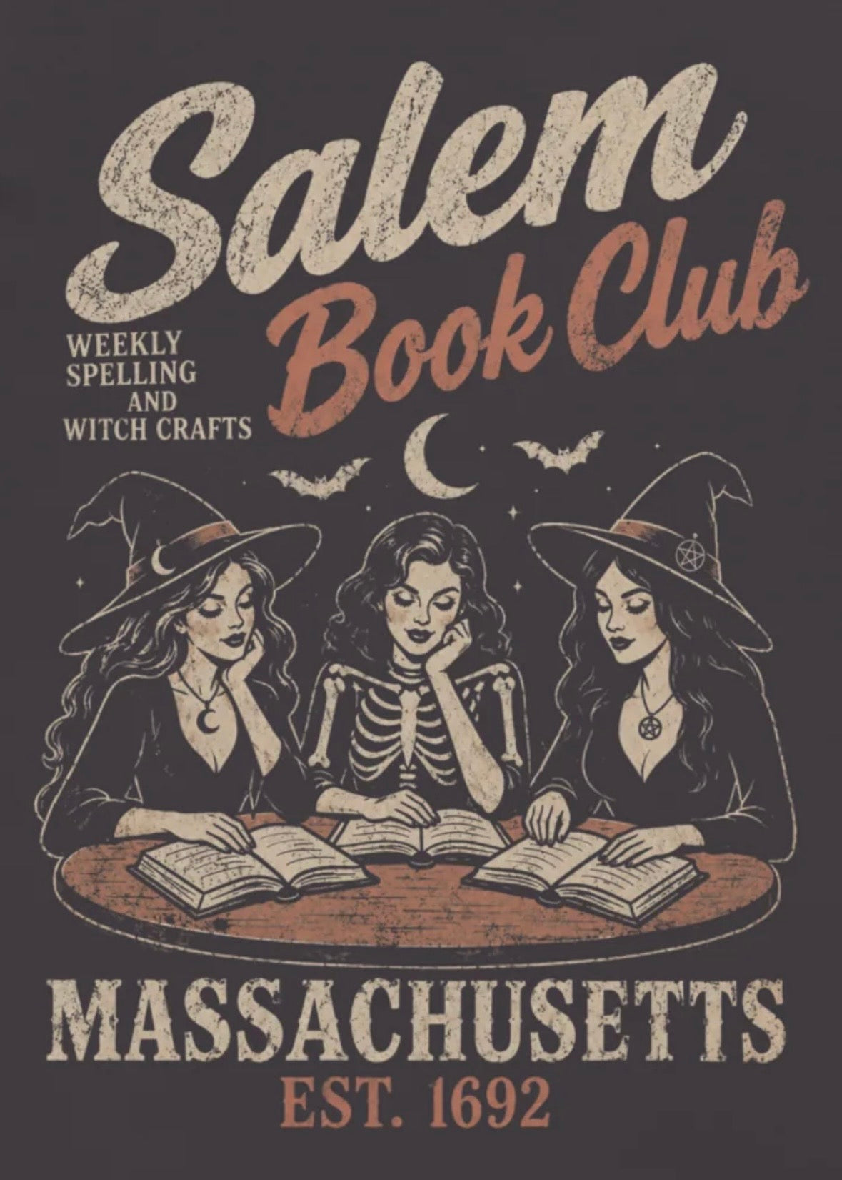 Salem Book Club — Organic Tee