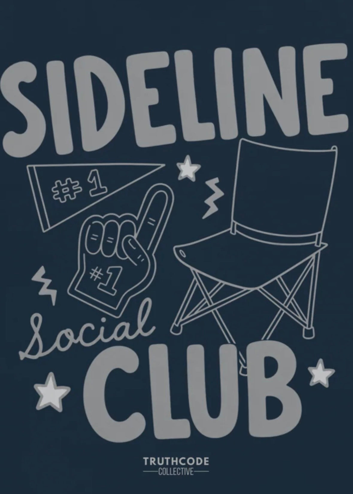Sideline Social Club — Organic Tee