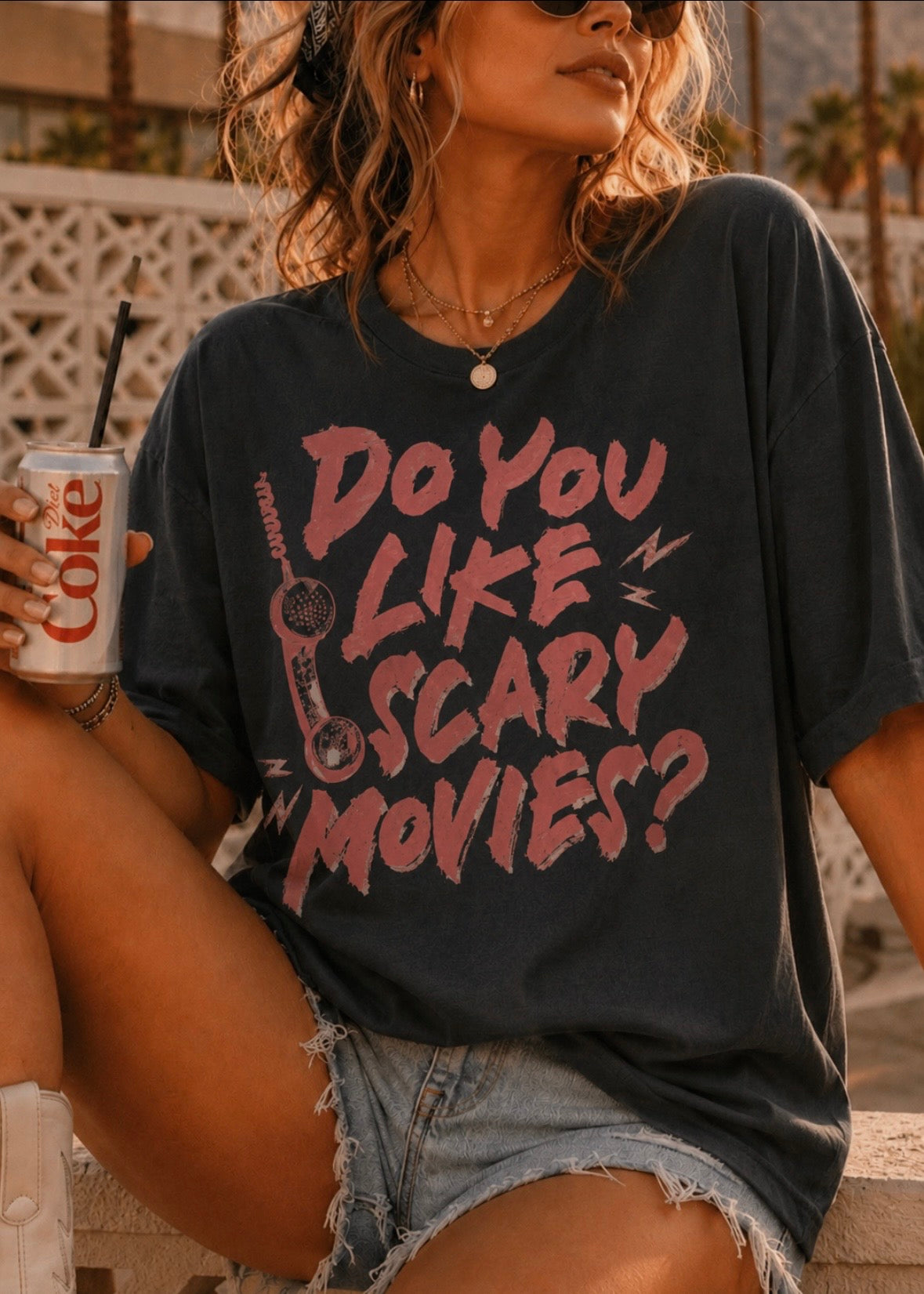 Scary Movies — Organic Tee