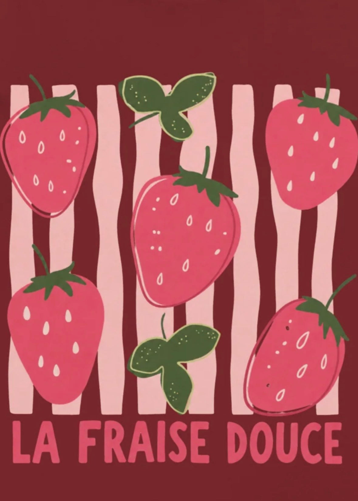 La Fraise Douce — Organic Tee