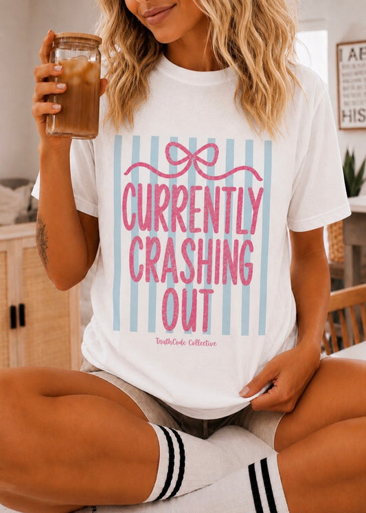 Crashing Out — Organic Tee
