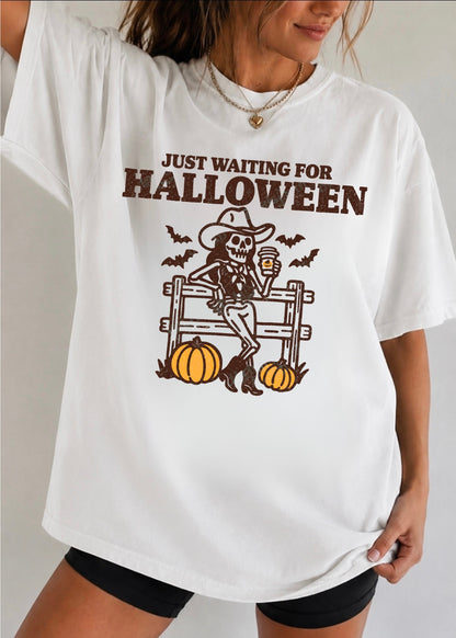 Waiting For Halloween — Organic Tee