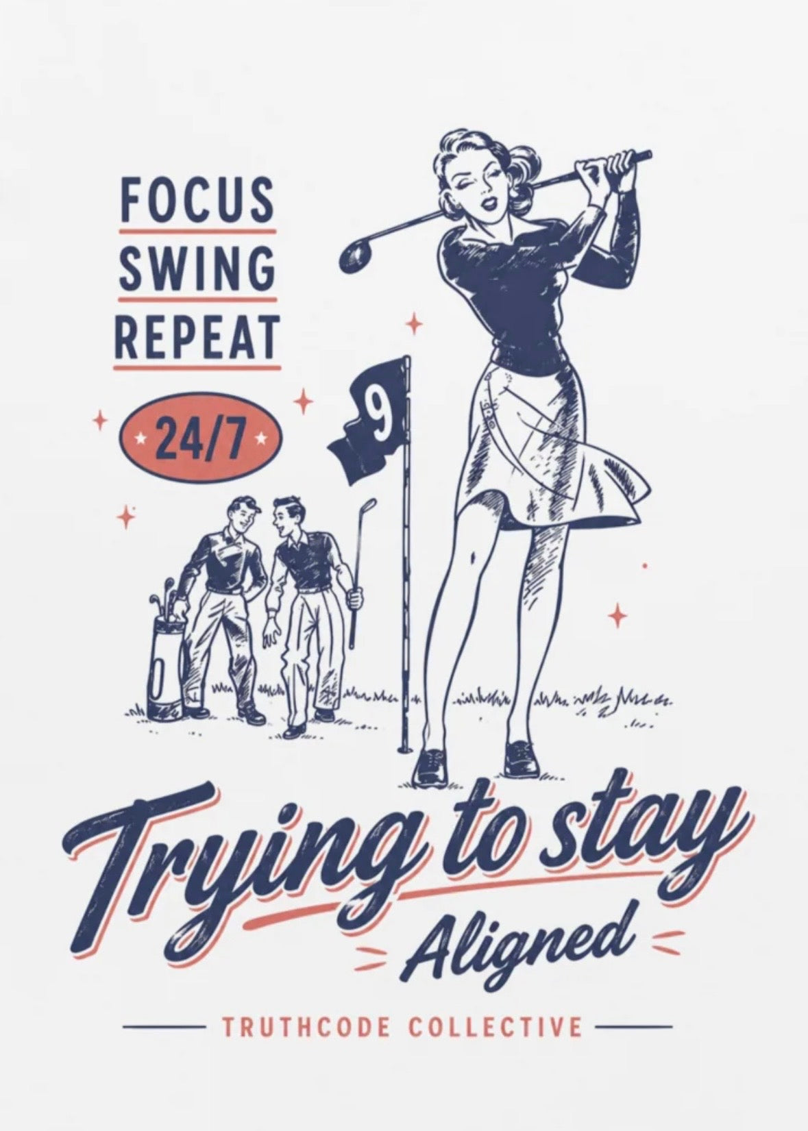 Stay Aligned — Organic Tee