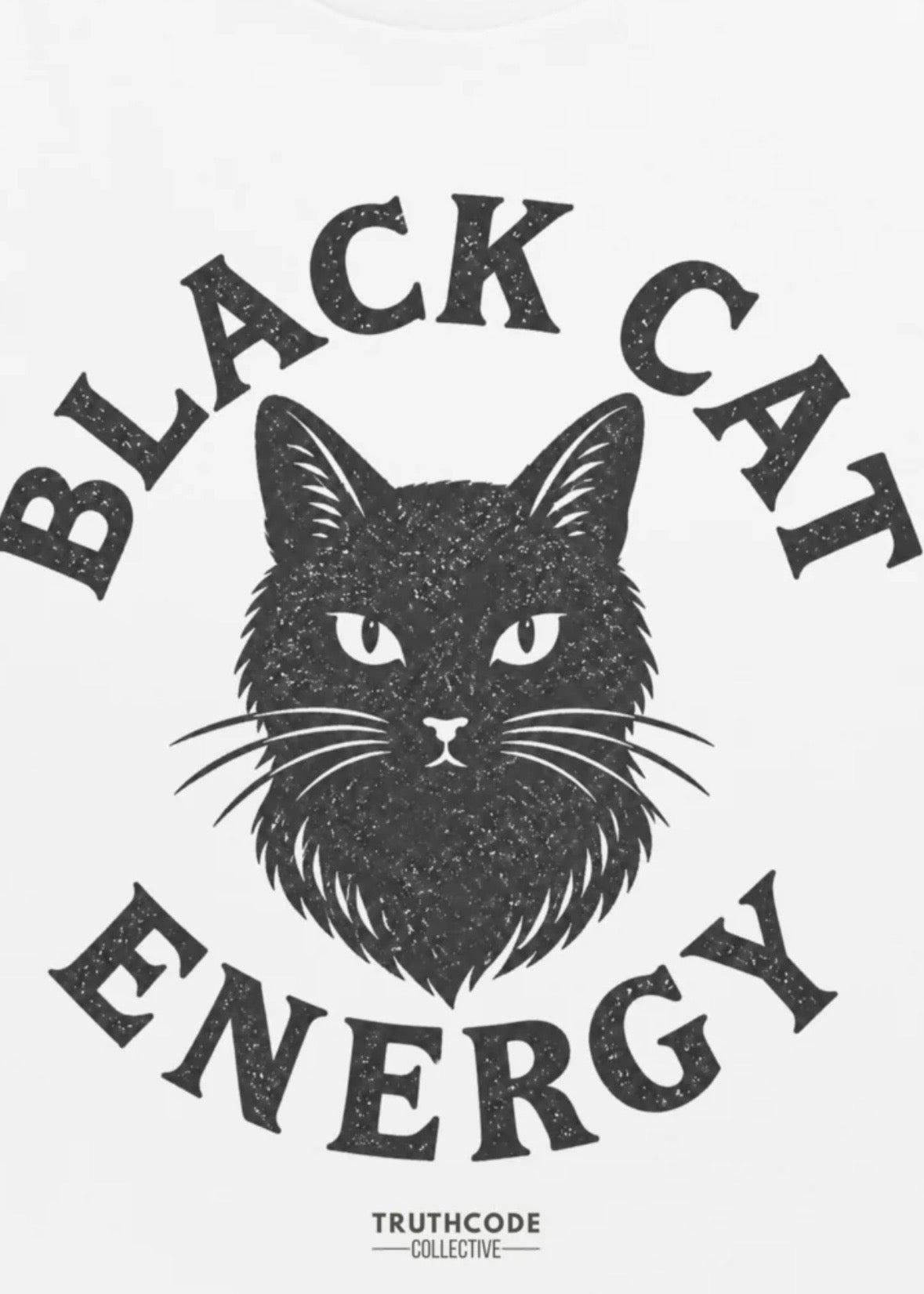 Black Cat Energy — Organic Tee