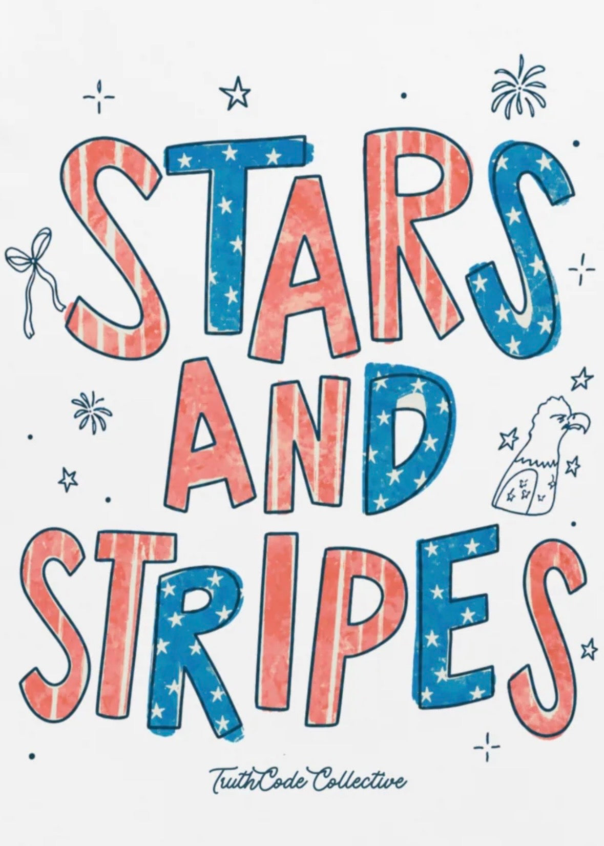 Stars and Stripes — Organic Tee