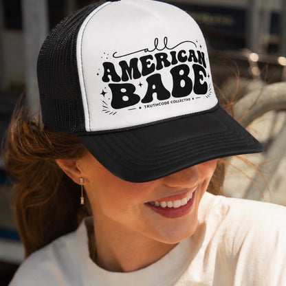 All American Babe — Trucker Hat