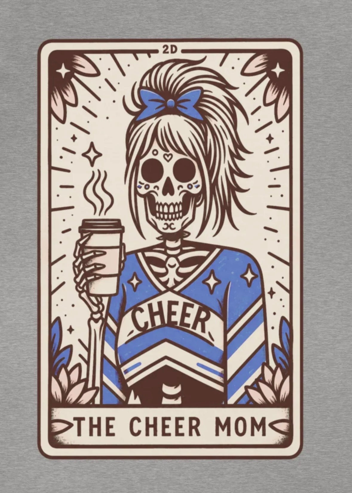 Cheer Mom Tarot — Organic Tee