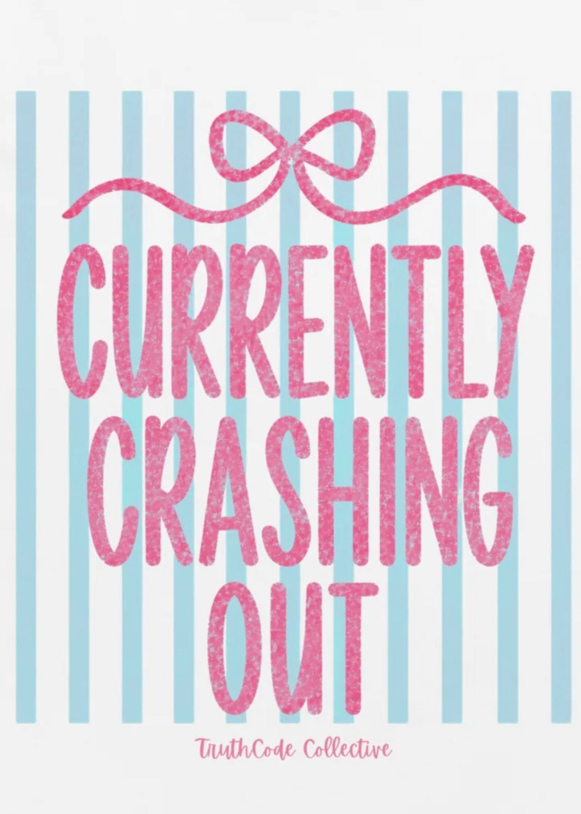 Crashing Out — Organic Tee