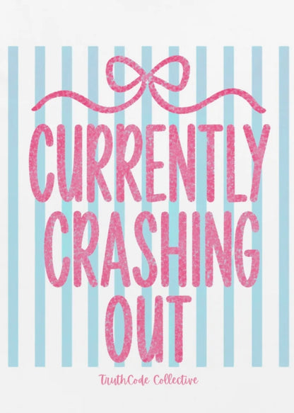 Crashing Out — Organic Tee