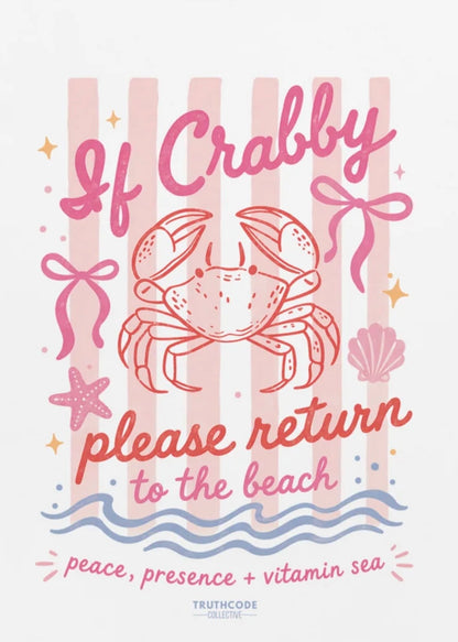 Return to Beach  — Organic Tee
