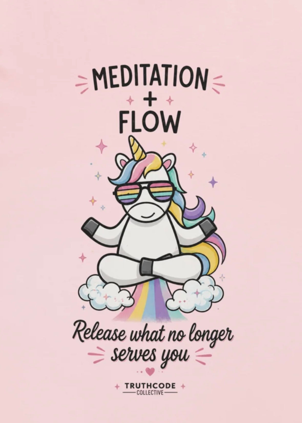 Unicorn in Flow — Organic Tee