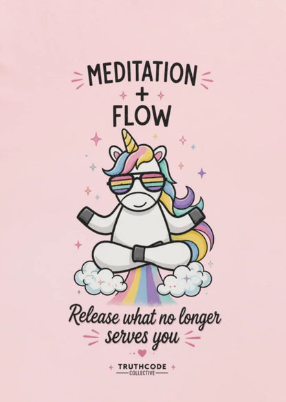 Unicorn in Flow — Organic Tee