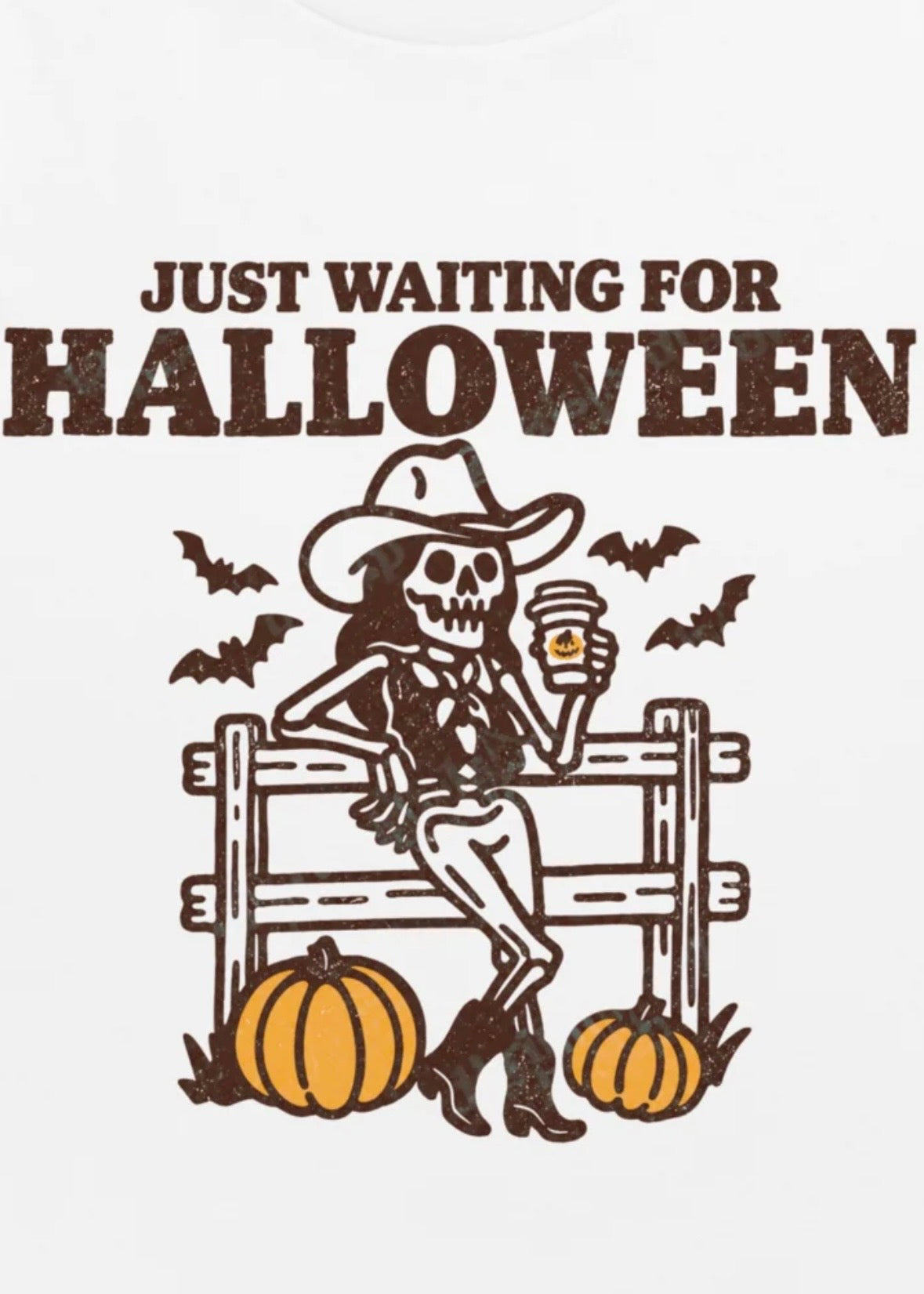 Waiting For Halloween — Organic Tee